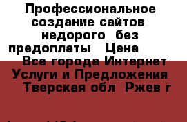 Профессиональное создание сайтов, недорого, без предоплаты › Цена ­ 6 000 - Все города Интернет » Услуги и Предложения   . Тверская обл.,Ржев г.